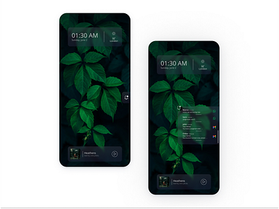 Widget Concept Concept app clean ui dailyui design mobile mobile app design mobile ui ui uiux uiuxdesign