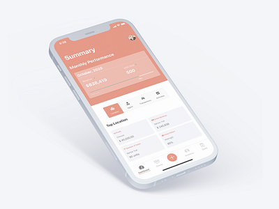 Sales Summary app backoffice car clean clean design clean ui dashboard dealership design ios minimal mobile mobile app responsive design sales sales summary sketch ui ux web app