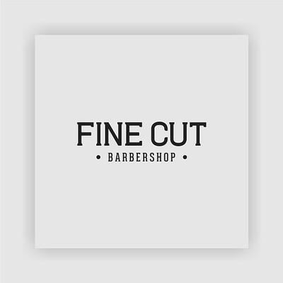 Fine Cut barbershop branding custom font custom fonts custom logo custom type custom typography logo logo barber logo barbershop logo custom design logo design logo design branding logo designer logo mark logos logotype