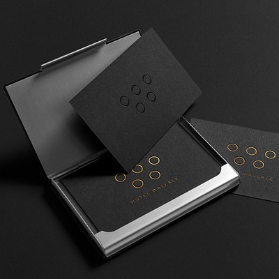 Hotel Wallace brand identity brandidentity graphicdesign logodesign logos logotype minimalism modern monogram typography