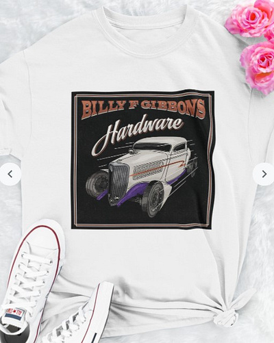 Billy F Gibbons Hardware T Shirt
