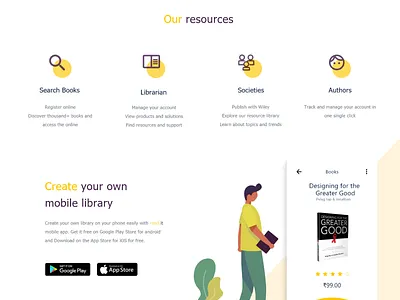 E Book Library Website 02 | Read It adobe xd appuidesign branding design hire me icon typography uidesign ux