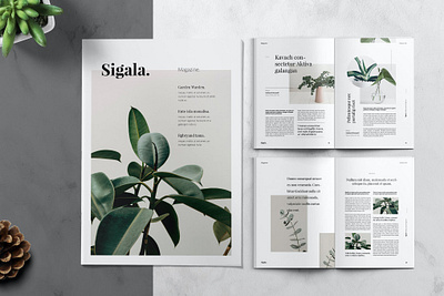 Minimal Magazine Template blog blog ebook canva catalog class clean course download ebook free marketing online print printable social social media template webinar workshop