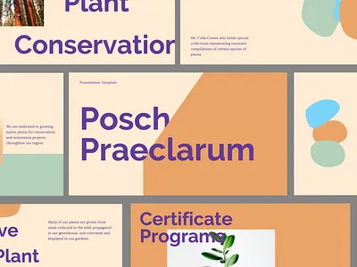 Home & Gardening Presentation Template clean colorful company corporate google slides keynote modern multipurpose multipurpose template photography pitch deck portfolio powerpoint presentation studio template unique web design web development website