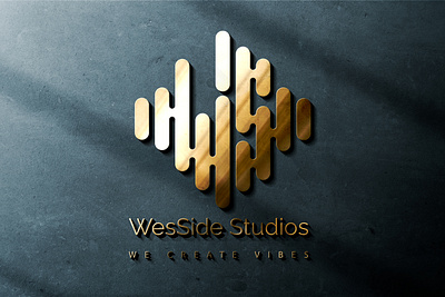 WesSide Studios anime caricature cartoon character create design hunterlancelot letter logo lettermark logo logo design mascot quarantine sketch sound soundwave studios vive wave waves