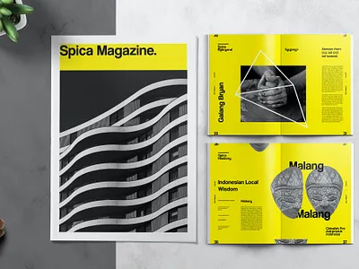 Art and Exhibition Magazine Editorial Template blog blog ebook canva catalog class clean course download ebook free marketing online print printable social social media template webinar workshop