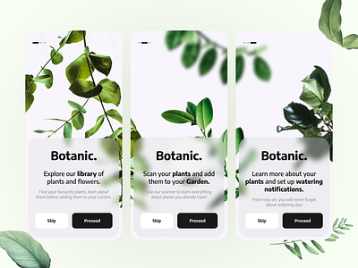 Botanic. Plants Library App 🌱 app best design challenge daily ui design flowers garden library plants ui ui ux ui design user interface ux