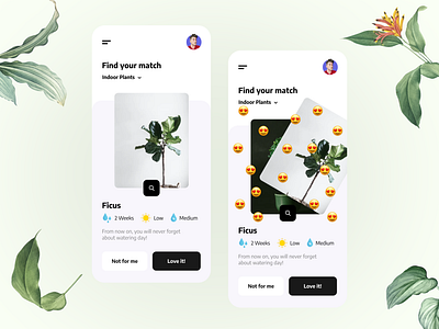 Botanic. Plants Library App 🌱 app best design challenge daily ui design flowers garden library plants ui ui ux ui design user interface ux