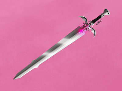 Sword Detail armas artwork design digital art digital illustration digital painting espada hellzes illustration ilustración pink procreate props sword swordsman warrior weapons