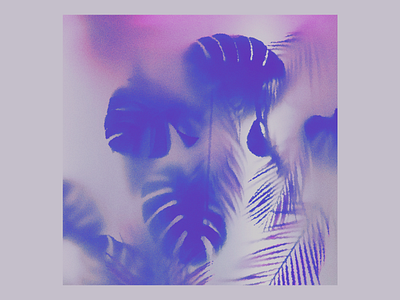 Outtake 1 3d abstract album album artwork album cover blender experiment glass gradient graphicdesign lofi monstera musician noise noise texture plant print producer shading texture