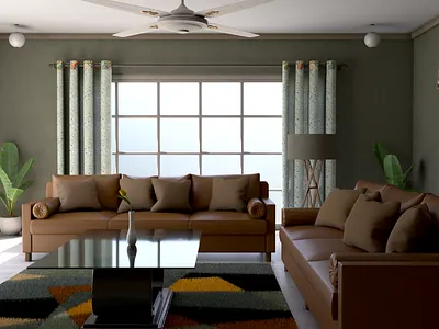 Living Room Interior Design | 3ds Max 3d modeling 3ds max architectural rendering architectural visualization architecture design interior architecture interior design photoshop vray