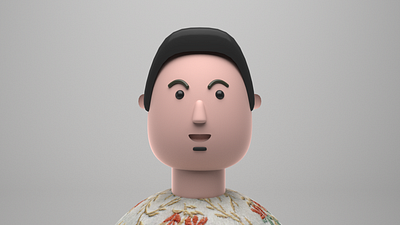 Character - C4D practice 3d 3d art c4d character characterdesign cinema4d design illustration practice