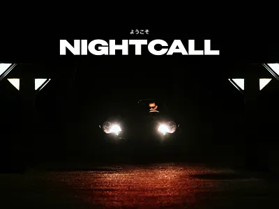 Project Nightcall adobexd branding design icon illustration logo minimal night photography photoshop photoshop art typography