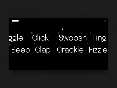 Experimental Menu Interaction animation dark homepage interaction menu ui webdesign website