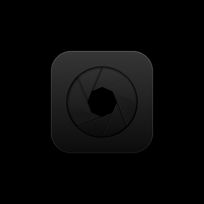 aperture figma icon icon design vector