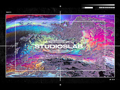 STUDIO LAB CHROMATIC art branding chrome data design espace future galaxy gradient logo plastic space typography urban