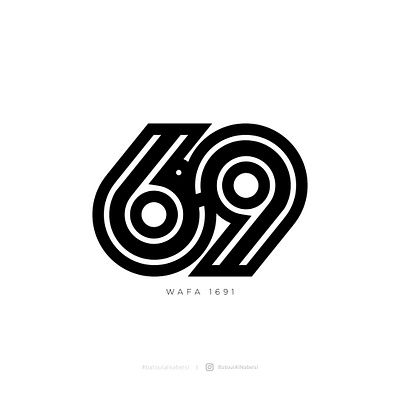 Wafa 1691 app art branding design graphic design icon illustrator logo typography vector