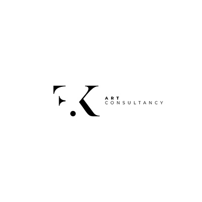 FK Logo Concept art branding creative design graphic design logo logodesign minimal monogram typography