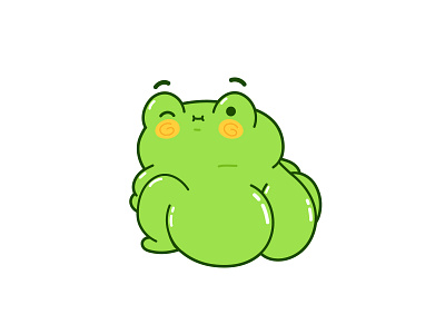 Nice butt animal ass baby back big bottom butt cartoon character cool cute frog funny kawaii little lovely nice pet sweet toad