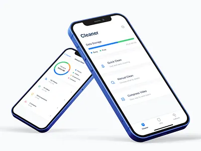 Guarder App ad app block clean cleaner design mobile app mobile ui ui ux