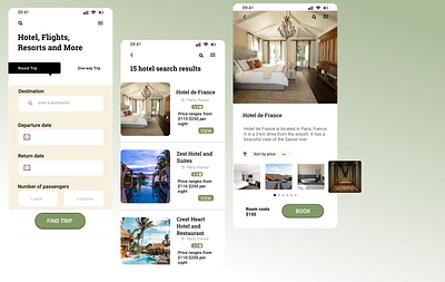 Travel App app booking app design travel app design trip ui ux