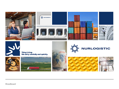 Nurlogistic branding logo