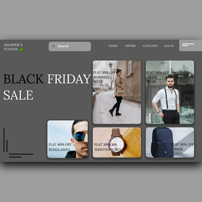 Shopping Webdesign design typography ui web