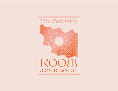 The Sunshine Room Movie House art nouveau branding design designer graphic graphic design identity illustration illustration art illustrator louisville retro typography vintage