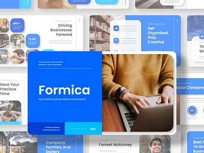 Formica - Modern Multipurpose Business Presentation Template business corporate google slides template keynote template layout minimalist modern multipurpose powerpoint template presentation presentation template simple