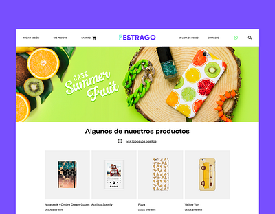 Web Banner - Estrago banner design design photography