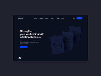 Passbase Dark Mode clean darkmode design interface minimal typography ui ux webdesign website