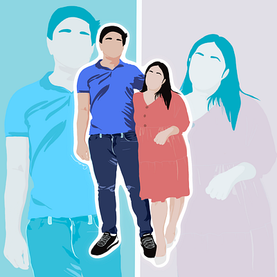 Faceless Art - Procreate: 2nd Attempt art design high quality illustration ipad pro procreate procreate art simple illustration social media vexel art