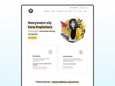 Copywriter Personal Website design figma figmadesign ui ux web webdesign website