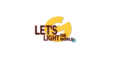 LIGHT UP THE WORLD branding design graphic icon illustration logo