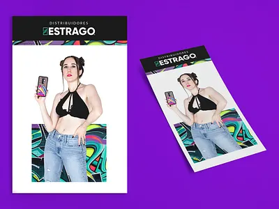 Cover design - Estrago art direction branding design photography