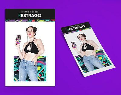 Cover design - Estrago art direction branding design photography