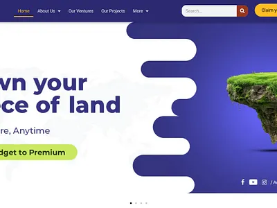 Adiyogipromoters Mockup Design and WordPress Development branding graphic design logo ui