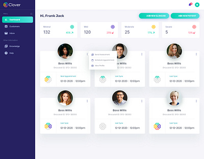 Assessments Patient Saas App admin admin dashboard admin design admin panel admin template creative design freelance design freelance designer freelancer health app health care health care app healthcare saas app ui ux web app webapp webapp design webapplication webdesign