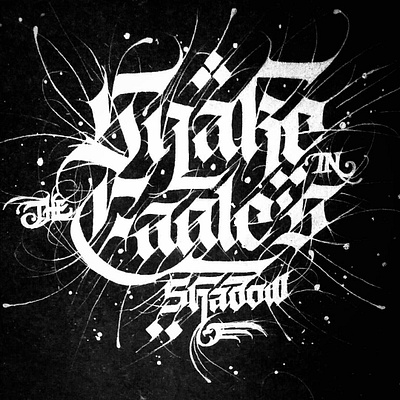 "Snake In the Eagle Shadow" - Hand Lettering calligraphy calligraphy and lettering artist calligraphy artist calligraphy design hand lettering lettering lettering art lettering design typography