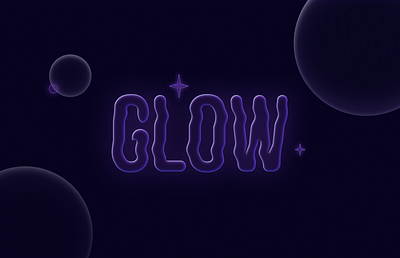 Glow | Lettering design graphic design illustration lettering lettering artist lettering logo logo