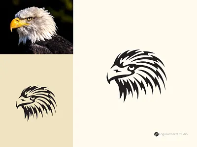 Eagle Shock logo angry bird angry eagle anyone who needs a logo bird logo brand identity brandmark eagle eagle head logo eagle logo eagle logo for business energy freedom logo logo power shock thunder