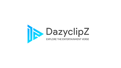 DazyclipZ YouTube channel LOGO branding clean deisgn logo simple simple logo work youtube channel logo
