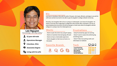 Male UX Persona Design abstract abstract art abstract design abstraction mango neumorphic neumorphic design neumorphism neumorphism ui orange orange gradient product design user user experience user interface design ux ux ui ux design uxdesign uxui