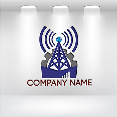 telecommunication Company Logo branding design logo logodesign minimal