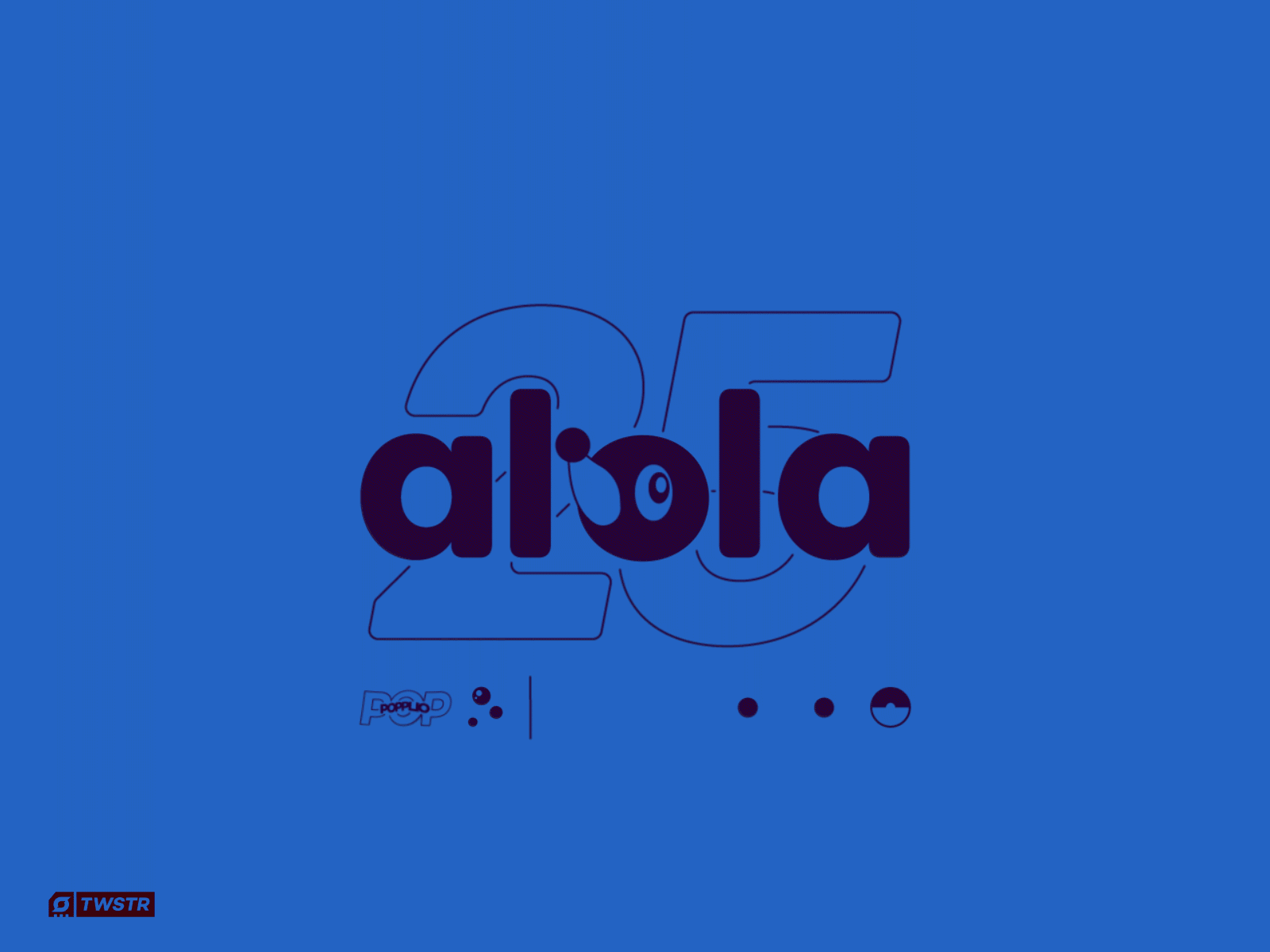 Pokemon 25 - Popplio after effects animation creature motion graphics pokemon popplio vector illustration