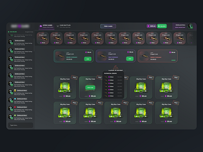 RustClash Case Opening & Case Battles UI case unbox case unboxing casino csgo cases csgo casino csgo skin unboxing csgo unbox csgo unbox website csgo unboxing rust cases rust casino rust gambling rust skin unboxing rust unbox rust unbox website rust unboxing skin unboxing