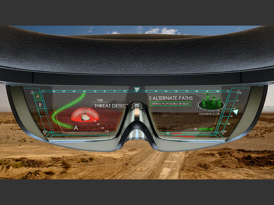 Hololens VR UI Display art design game design ui ux virtual reality