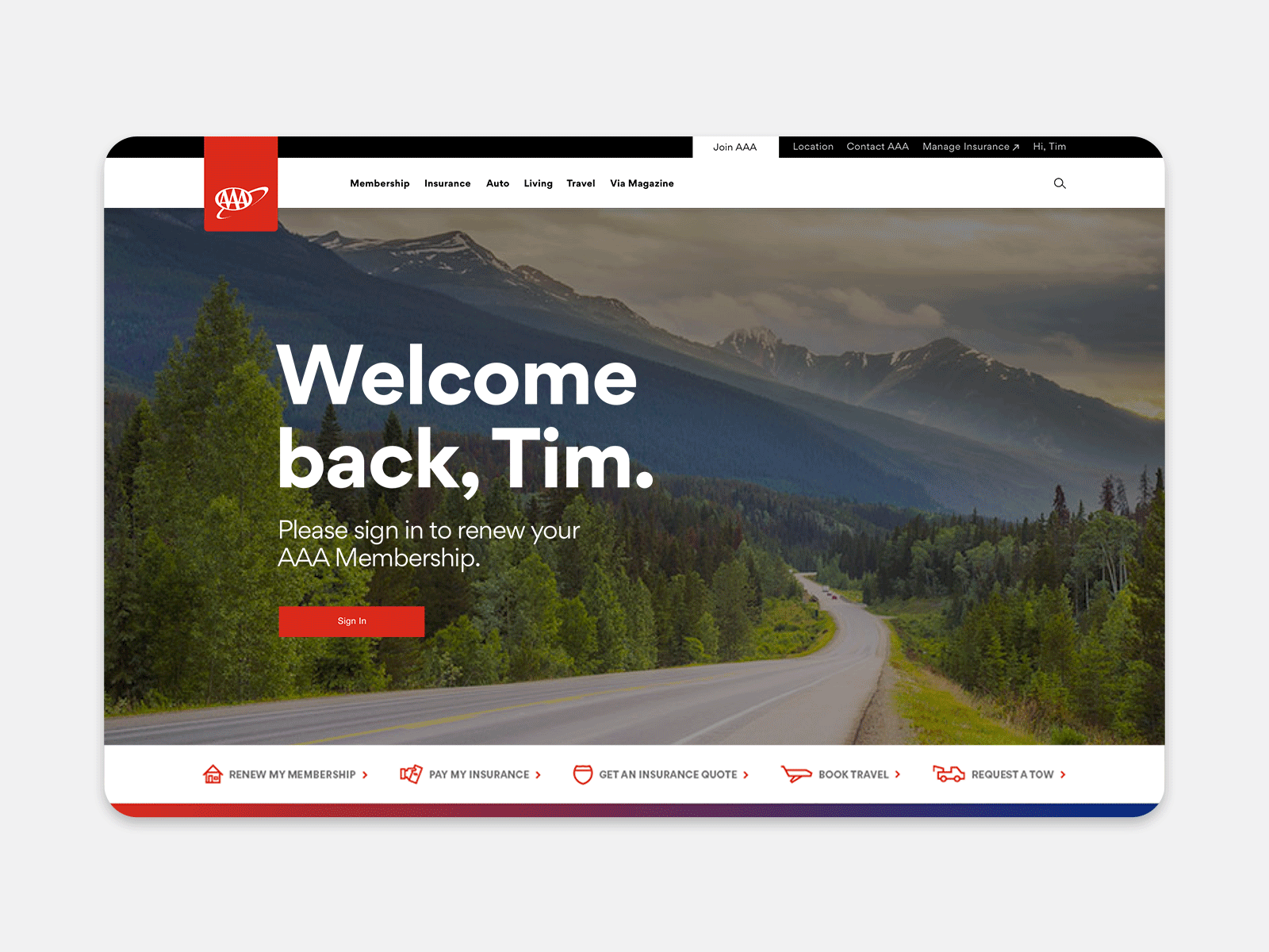 AAA design ui ux web