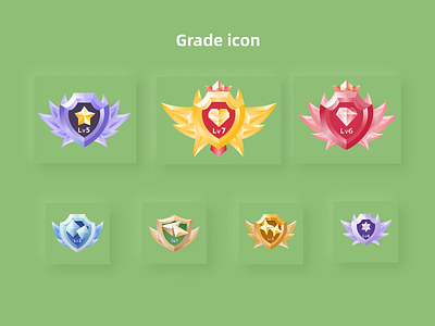 Level icon/等级图标 design icon illustration ui ux