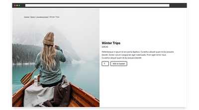 WooCommerce Product page built with WooBuilder Bloc block editor design gutenberg woocommerce woocommerce theme woocommerceplugins woocommercewebsite wordpress wordpress design